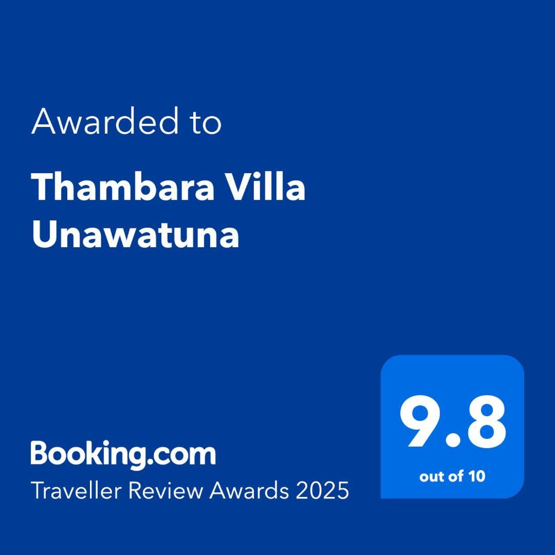 Thambara Villa Unawatuna Bagian luar foto